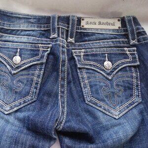 Rock Revival Celine Skinny Size 29 Women’s Jeans, 32.5" inseam